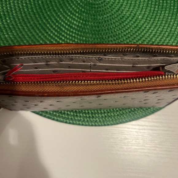 Dooney & Bourke Ostrich Wallet, Coach Leather & Canvas Wallet & Coach Dust Bag - Picture 8 of 12